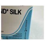 Ethicon D8551 3-0 (2.0 Metric) 30" SH 26mm 1/2c Taper Perma-Hand Silk - Black Braided, Control Release, Single Strand Delivery - Exp 9/25