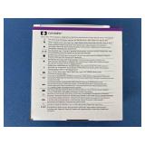 Covidien CL-823 36-Pack 2-0 (3 Metric) 30" ReliaPoint C-14 Cutting 3/8 24mm Polysorb Violet Braided Absorbable Suture - Exp 5/28