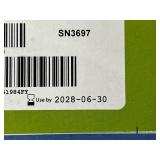 Covidien SN-3697 12-Pack 6-0 (0.7 Metric) 18" Edgellant P-10 Cutting 3/8 11mm Monosof Nylon Black Monofilament Suture - Exp 6/28
