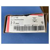Covidien VL0CM0024 12-Pack V-Loc 90 3-0 (2 Metric) 18" Edgellant P-12 Cutting 3/8 19mm Absorbable Wound Closure Device - Exp 12/26