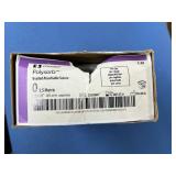 Covidien L-24 24-Pack 3.5 Metric Polysorb Braided Absorbable Suture - Undyed, Pre-Cut - Exp 7/27