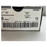 Covidien VL0CL0024 3-0 (2 Metric) 18" V-Loc 180 Edgellant P-12 Cutting 3/8 19mm Absorbable Wound Closure Device - Exp 10/23