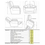 MSRP $1500 High Quality Franklin Furniture Apex Power Lift Chair *3-way lift & recline, powered adjustable headrest,  & WOW Seating System features 100% gel-blended foam seating, copper-infuse