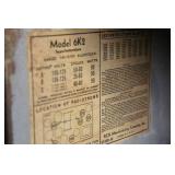 RCA Victor Antique Wood Cabinet Tube Radio Console