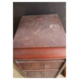 Columbia Grafonola Floor Model Phonograph with Records and Extra Needles