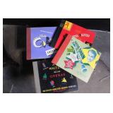 Columbia Grafonola Floor Model Phonograph with Records and Extra Needles