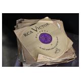 Columbia Grafonola Floor Model Phonograph with Records and Extra Needles