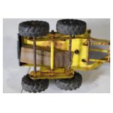 Vintage Tonka Road Grader and Bulldozer Pressed Steel Construction Toys