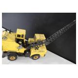 Vintage Mighty Tonka Yellow Crane Truck Diecast Steel Toy
