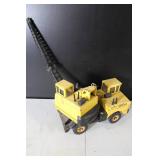 Vintage Mighty Tonka Yellow Crane Truck Diecast Steel Toy