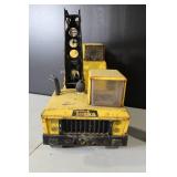 Vintage Tonka Mighty Crane Truck with Metal Clamshell Bucket