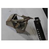 Vintage Tonka Mighty Crane Truck with Metal Clamshell Bucket