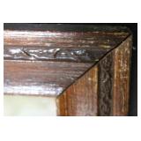 Vintage Framed Prints and Peacock Serving Tray Collection