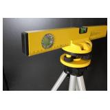 Titan 7 Piece Laser Level Kit with Tripod and Accessories