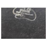 Vintage Metal Bath Set with Hand Painted Floral Design