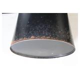 Vintage Metal Bath Set with Hand Painted Floral Design