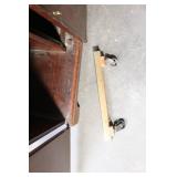 Vintage General Electric Wood Cabinet Console Shell