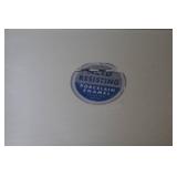 Vintage General Electric Porcelain Enamel Refrigerator