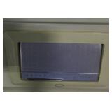 Vintage General Electric Porcelain Enamel Refrigerator