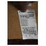 Set of 5 Samsonite Brown Folding Chairs