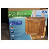 Essick Air Whole House Evaporative Humidifier Model 696 400HB Light Oak Finish