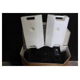 Essick Air Whole House Evaporative Humidifier Model 696 400HB Light Oak Finish