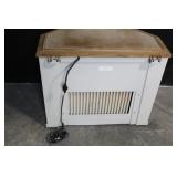 Essick Air Whole House Evaporative Humidifier Model 696 400HB Light Oak Finish