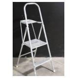 Werner 4.5ft Aluminum Step Ladder and 4ft Fiberglass Step Ladder Set