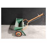 Scotts Model 75-8 Broadcast Spreader with Orange Handle