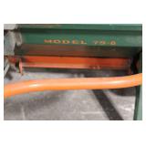 Scotts Model 75-8 Broadcast Spreader with Orange Handle