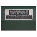 Scotts Model 75-8 Broadcast Spreader with Orange Handle