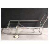 Metal Garden Hose Reel Cart with Wheels