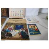 Vintage Calendar, Book, and Ephemera Collection