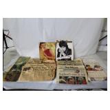 Vintage Ephemera Collection: Magazines, Newspapers, Calendars and Prints
