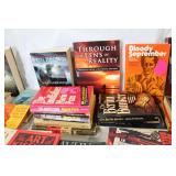 Collection of Fiction and Nonfiction Books Including Classics and Bestsellers