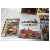 Collection of 15 Coffee Table Books and Magazines - Time, Life, National Geographic, and More