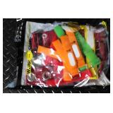 Lot of Extension Cords, Timers, Electrical Adapters, and Wrap-It Straps