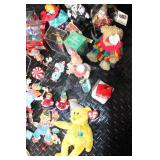 Large Collection of Clown Figurines, Plush, and Ornaments