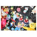 Large Collection of Clown Figurines, Plush, and Ornaments