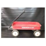 Coast King Scout Red Metal Wagon with Pull Handle