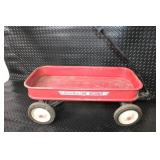 Coast King Scout Red Metal Wagon with Pull Handle