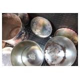 Set of 5 Holiday and Bear-Themed Decorative Popcorn Tins