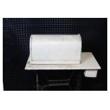 Vintage Singer Treadle Sewing Machine with Cabinet and Dome Cover