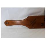 Alpha Gamma Rho Fraternity Wooden Paddle and Alpha Tau Omega 1996-97 Booklet