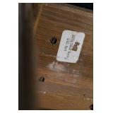 Wooden Bunk Bed Frame with Ladder