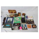 Vintage Books, Games, Memorabilia, and Decor Collection