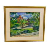 LLSTR - Framed Bela Petheo Original Painting