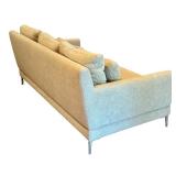 LL - Contemporary Neutral Upholstered Sofa