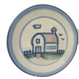 PTRY - Set of 5 Hand-Painted M. A. Hadley Farmhouse Dinner Plates