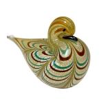 PTRY - Murano Vetro Artistico Hand-Blown Glass Duck Figurine